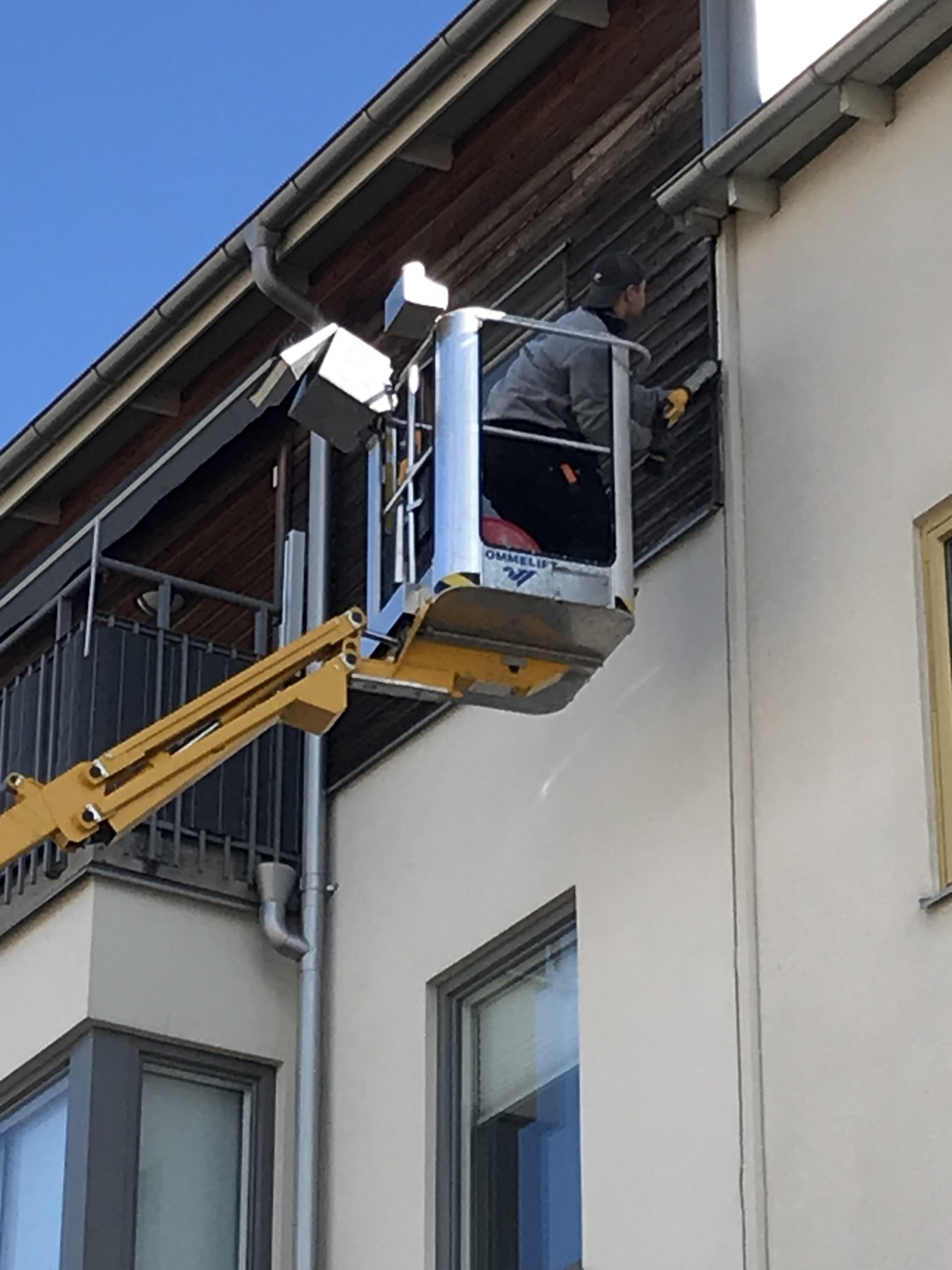 omfogning av fasad i Jönköping