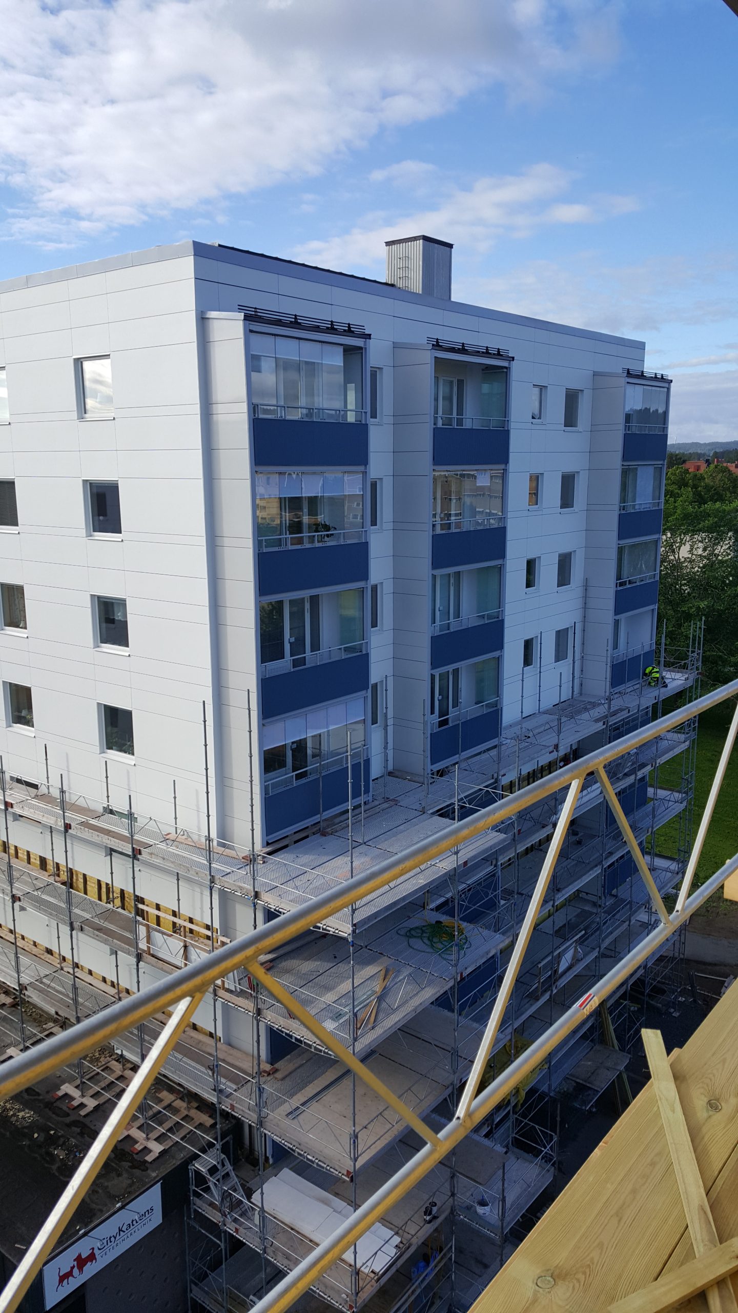 balkongrenovering BRF Karl Jönköping