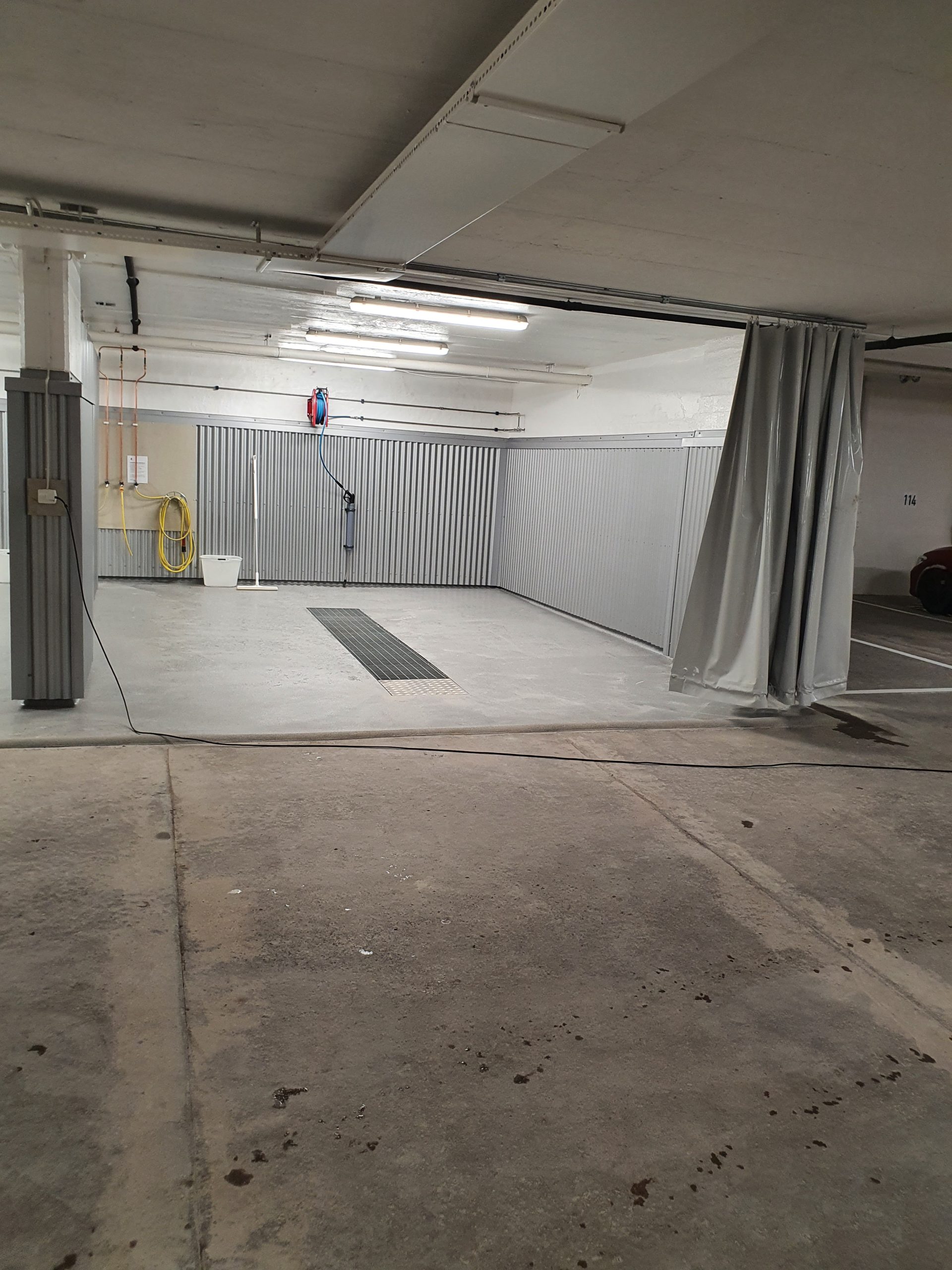 Tvätthall BRF Karl i Jönköping Garagerenovering