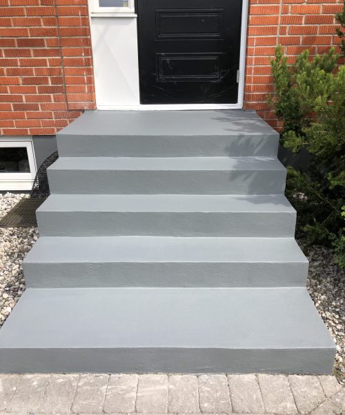 Trapprenovering av betongtrappa i Jönköping