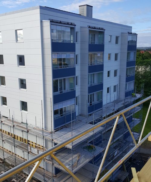 balkongrenovering BRF Karl Jönköping