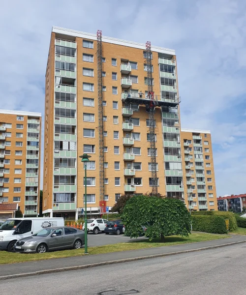 Fasadimpregnering tegel i Jönköping Österängen åt vätterhem